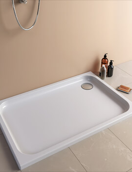 Duravit D-Code Acrylic Rectangular Shower Tray - Image