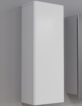 IMEX Flite Gloss White 300 x 800mm Single Door Storage Unit - Image