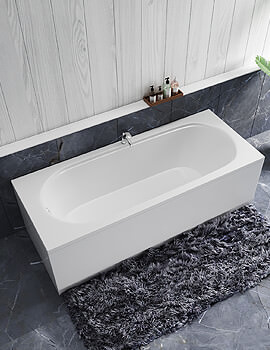 Trojan Cascade 1700 x 700mm Single Ended Encapsulated Baseboard Bath - Image