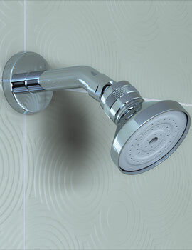 Deva 2 Inch Chrome Brass Head Shower With Swivel Joint - Image