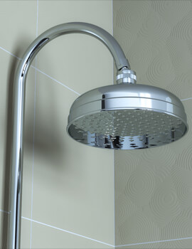 Deva 5 Inch Traditional Shower Head With Swivel Joint - Image
