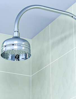 Bristan Traditional Stainless Steel Fixed Shower Head - Image