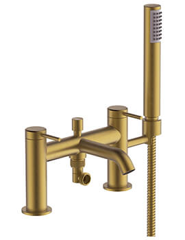 Britton Hoxton Premium Quality  Brass Bath Shower Mixer Tap - Image