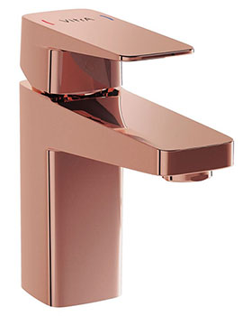 VitrA Root Square Single Lever Compact Basin Mixer Tap