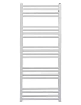 White Heated Towel Rails - QS Supplies