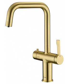 Clearwater Magus 3-In-1 U Shape Brushed Brass Boiling Water Tap With Filter - Image