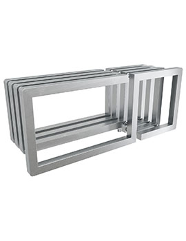 S-Type Wall Mounted Stainless Steel Towel Rail