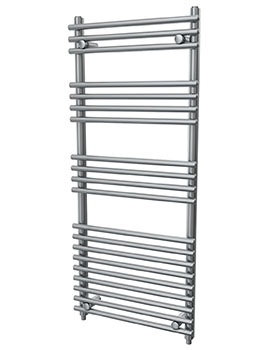 Windsor 493mm Wide Wall Mounted Stainless Steel Towel Rail