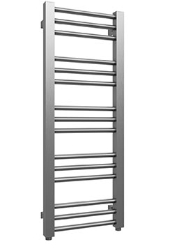 Zenith 380mm Wide Wall Mounted Stainless Steel Towel Rail